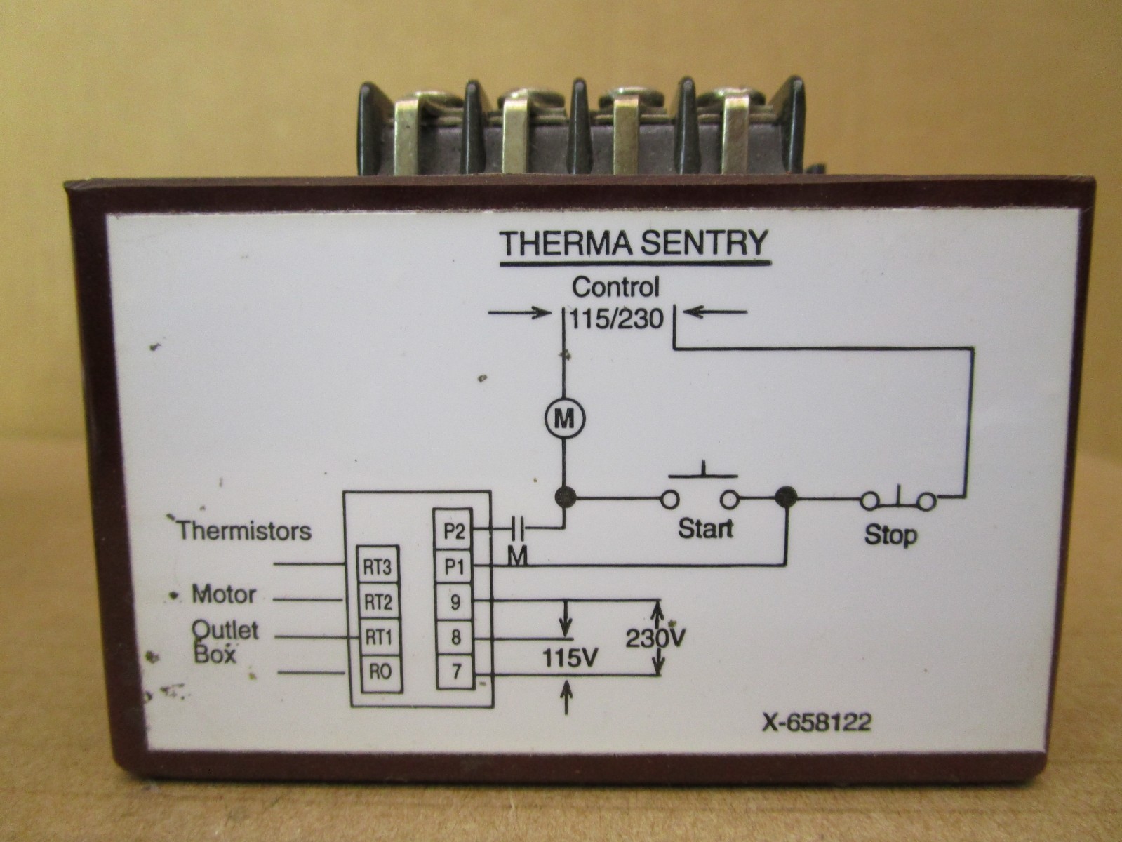 U.S. Electrical Motors Emerson Electric Therma Sentry Control 658120 51864NADC