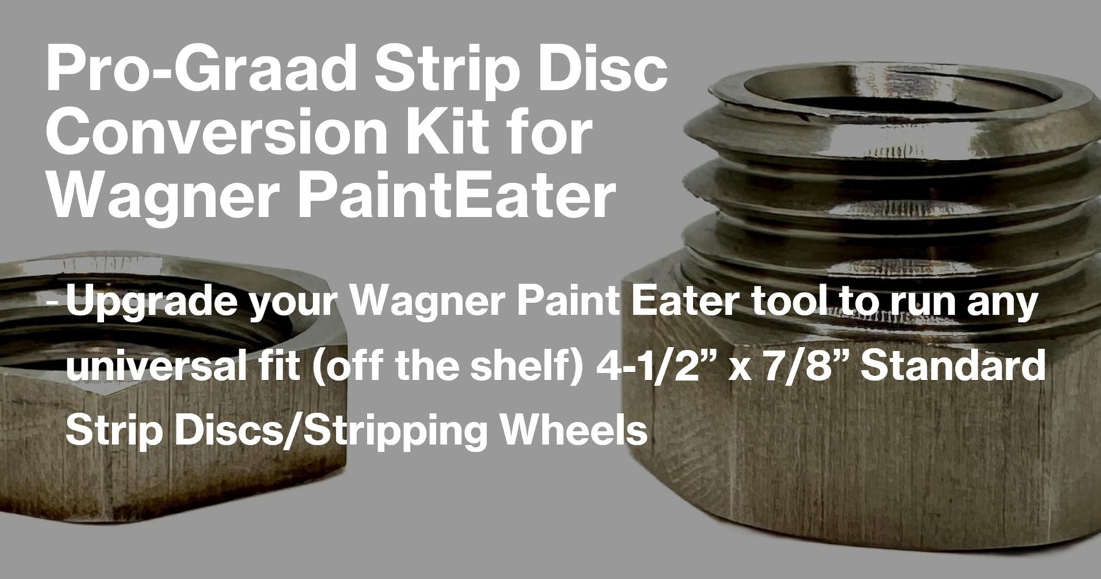 SuperGrindz Universal Strip Disc Conversion Kit for Wagner PaintEater -…