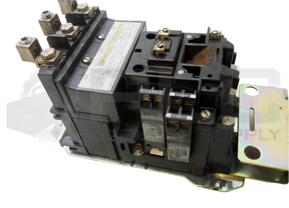 ALLEN BRADLEY 509-DOD /A CONTACTOR W/ CD236 W/ 595-AA /B W/ 595-A /B