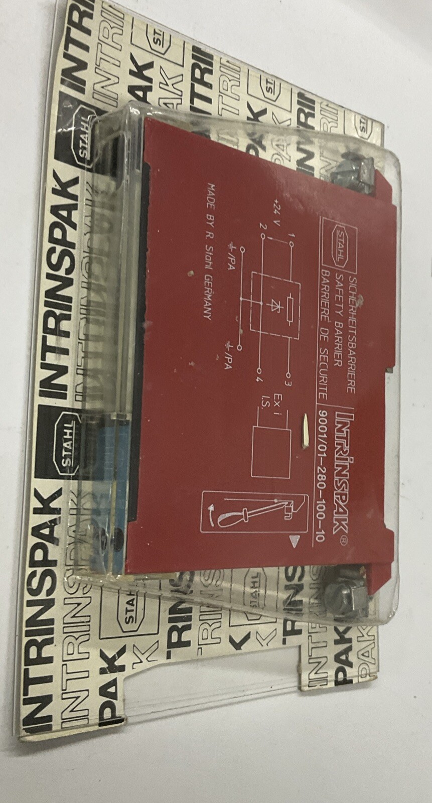 STAHL 9001/01-280-100-10 INTRINSPAK SAFETY BARRIER (BL104)
