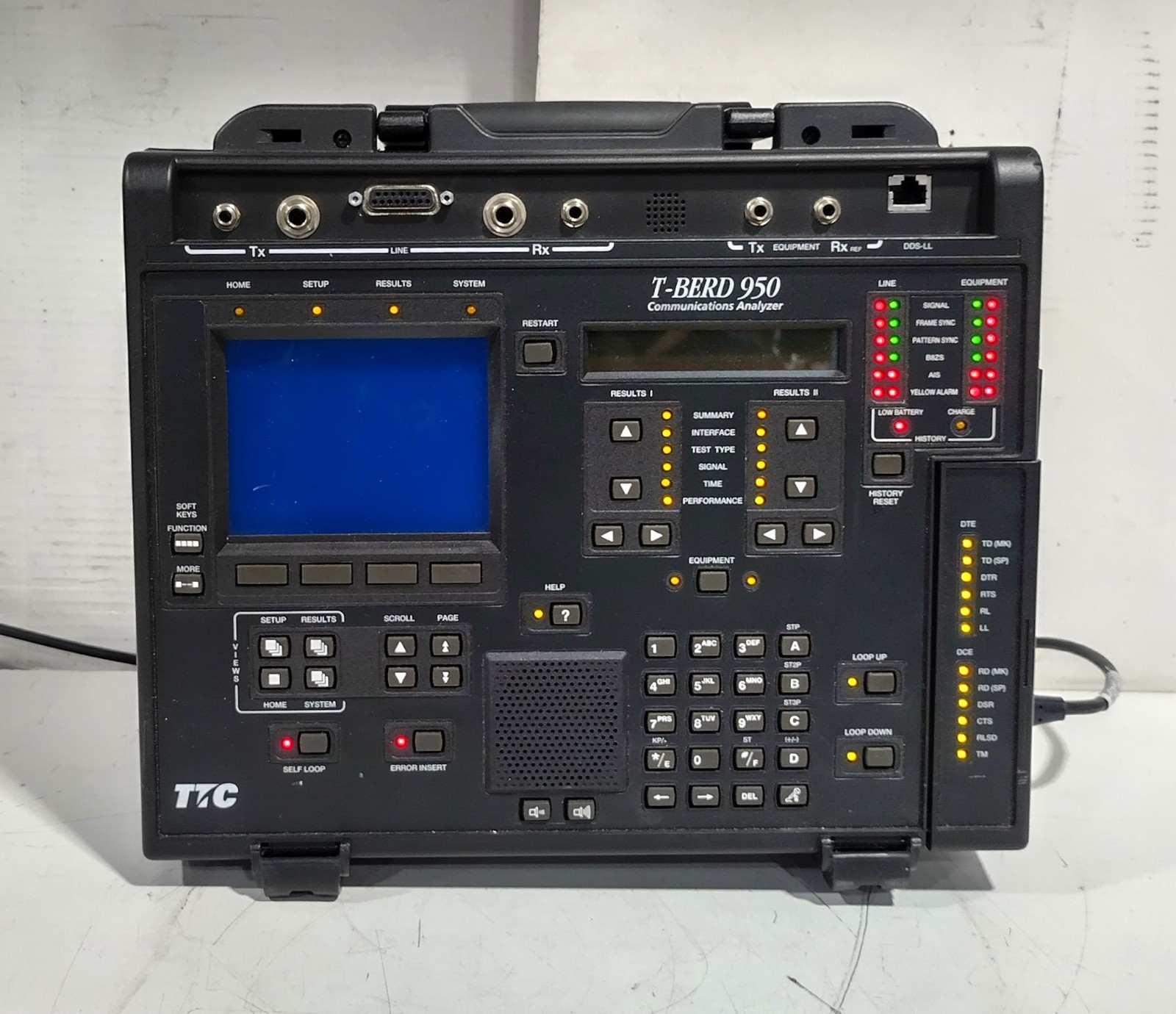 TTC T-Berd 950 Modular Field Communication Analyzer System – Power Tested