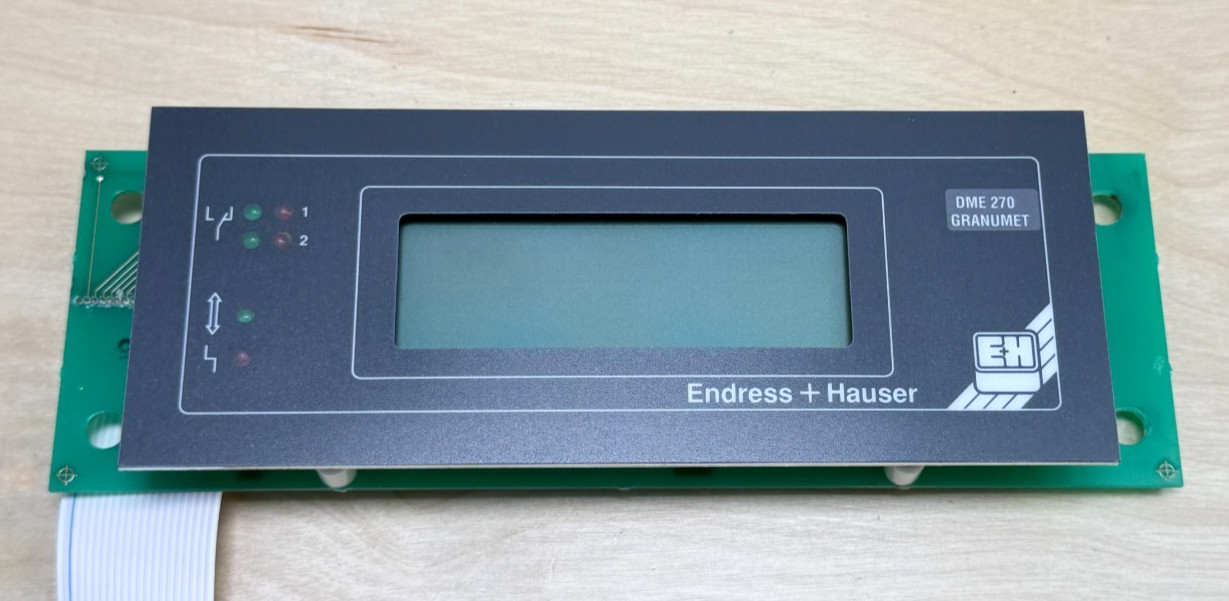 Endress + Hauser DME 270 Granumet Display Panel, MJC030-000