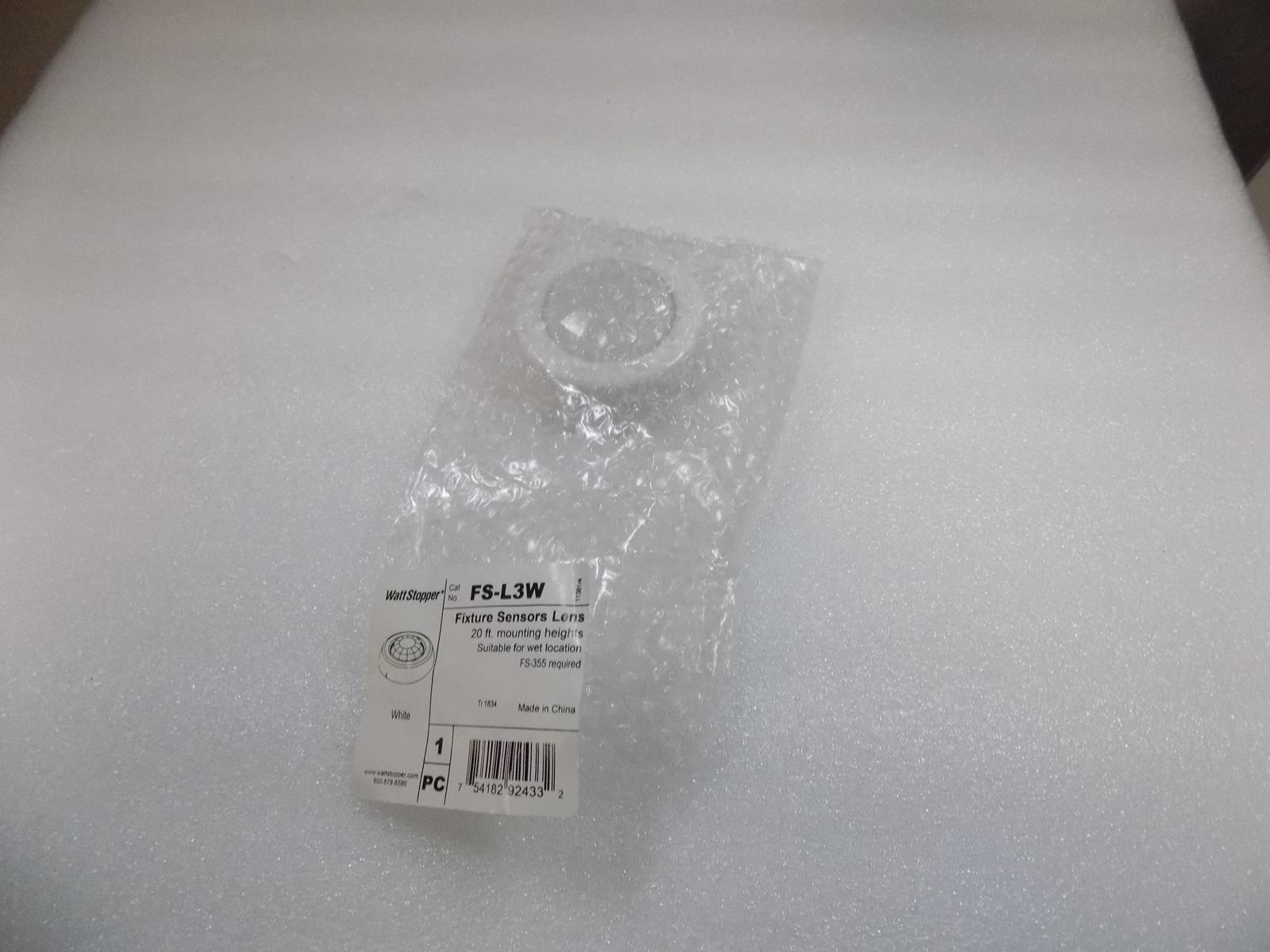 WATTSTOPPER FS-L3W LENS SENSOR FIXTURE, WHITE