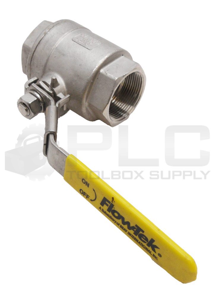 NEW FLOWTEK S80 BALL VALVE 1-1/2″ CF8M WOG