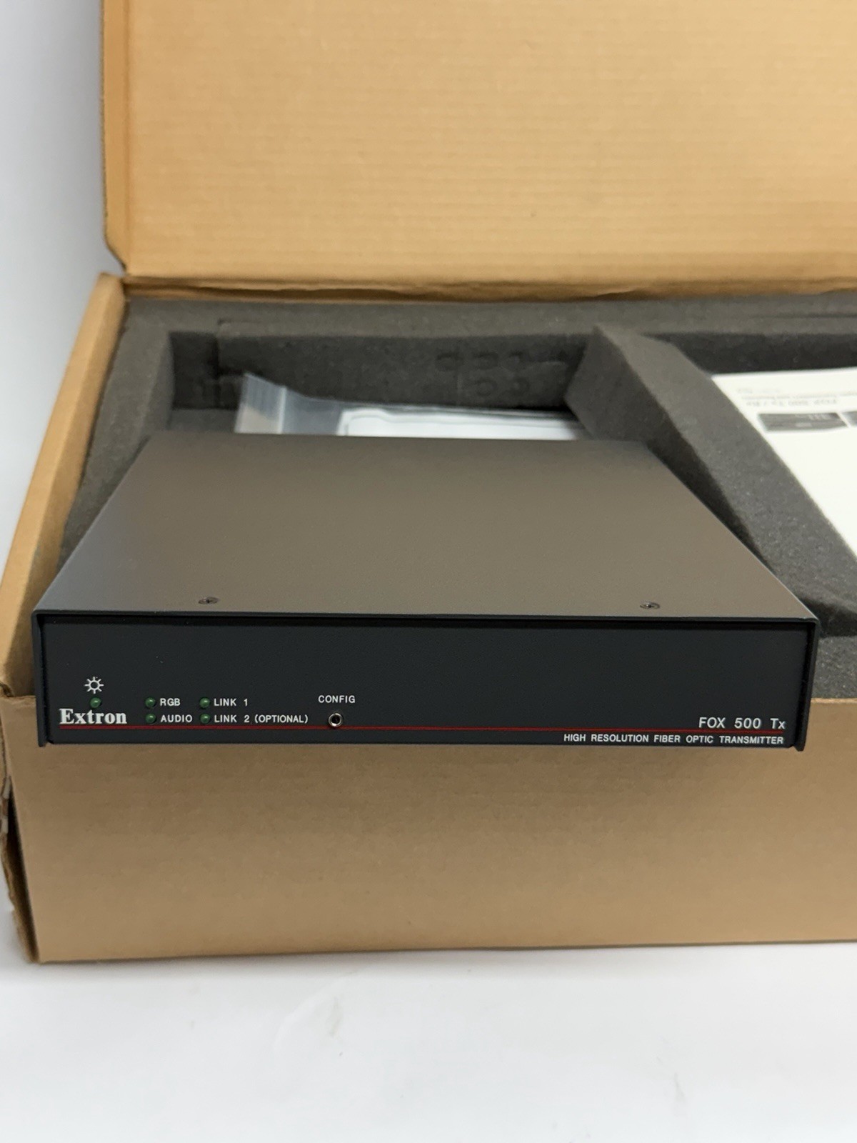 Extron Electronics Fox 500 Tx/Rx MM Fiber Optic Transmitter & Receiver NIB
