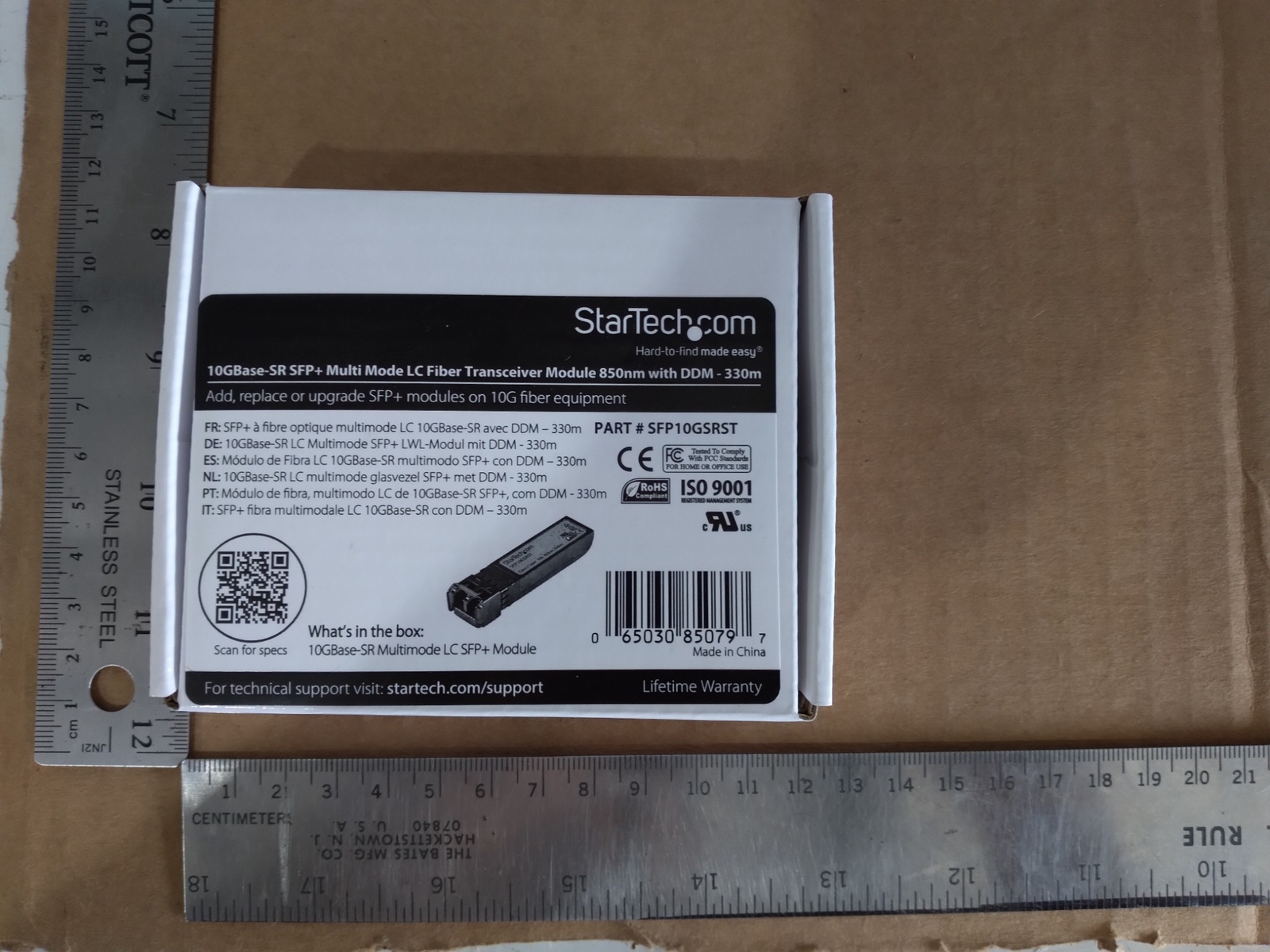 STARTECH SFP10GSRST 330M Cisco SFP-10G-SR Compatible SFP+ 850nM 330M