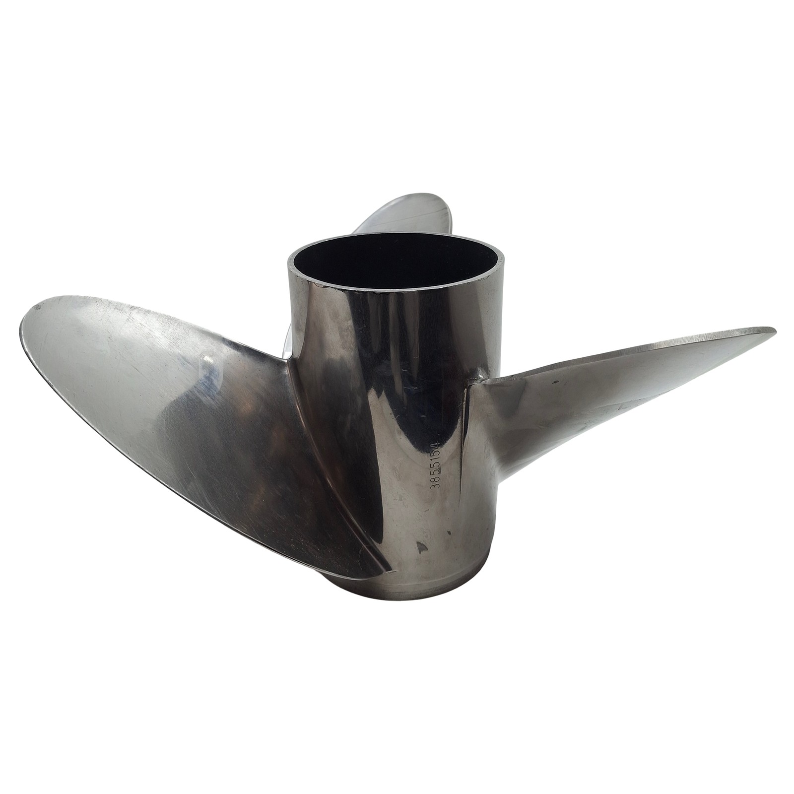 OMC Evinrude Johnson Raker 3855154 Propeller, 14-1/2″ x 22″ Pitch, LH, 19 Spline