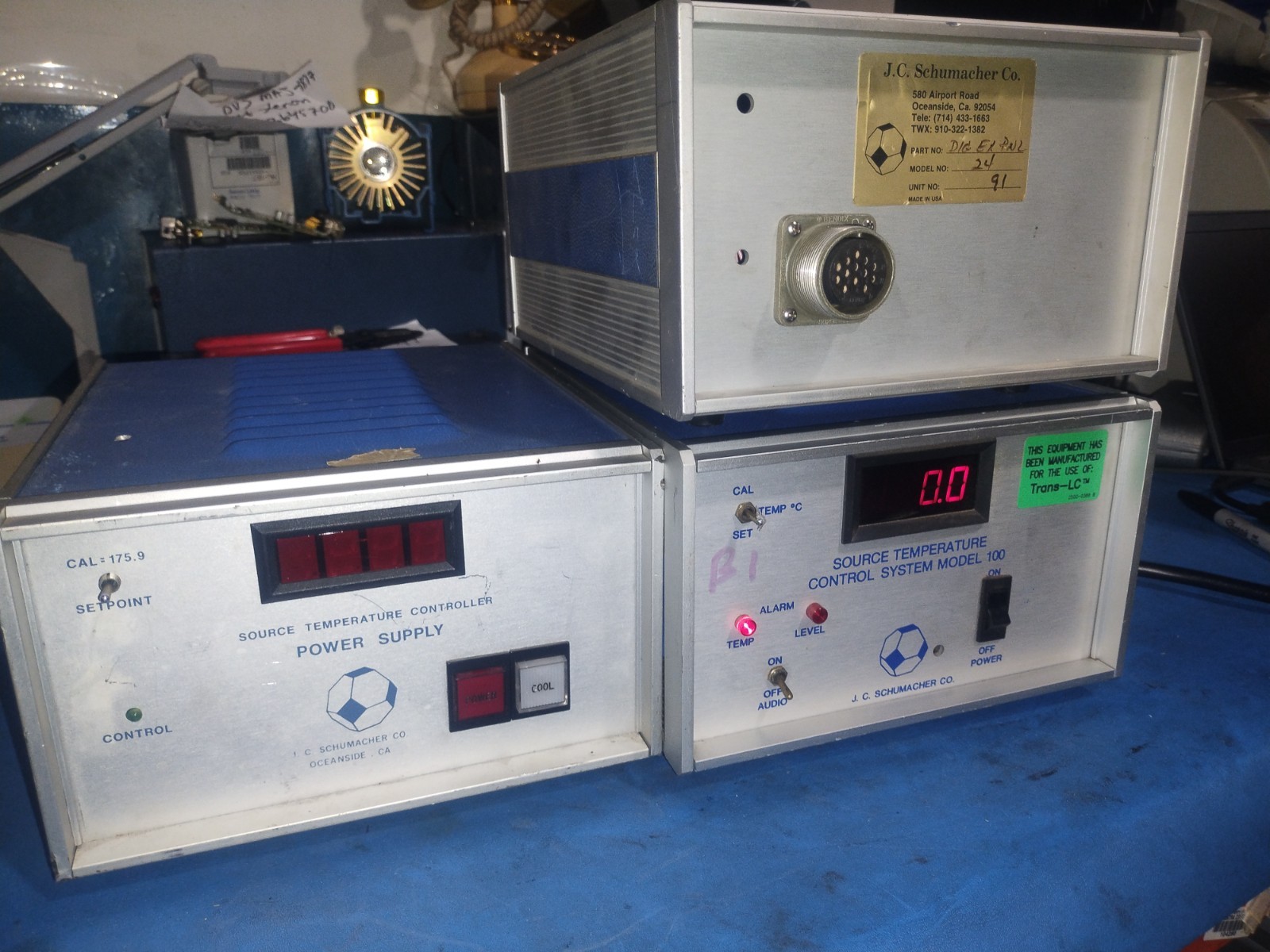 Schumacher Source Temperature Control System Module Model 100 parts unit
