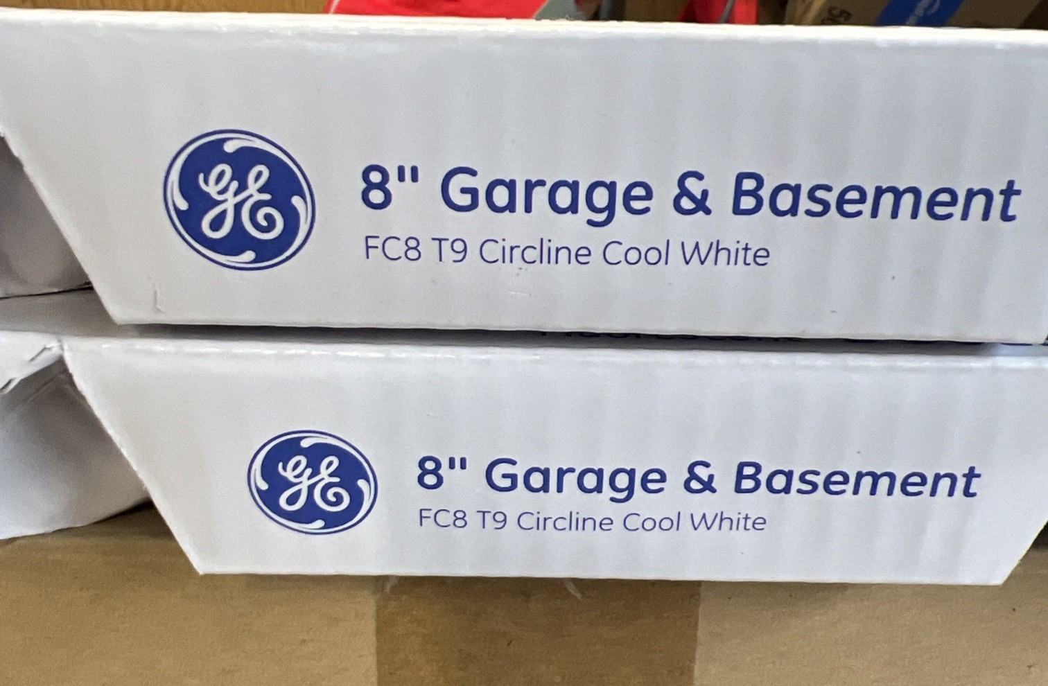 Lot Of 2 GE Lighting FC8T9/CW Circline Fluorescent Lamp 8″ 22W 4100K Cool White