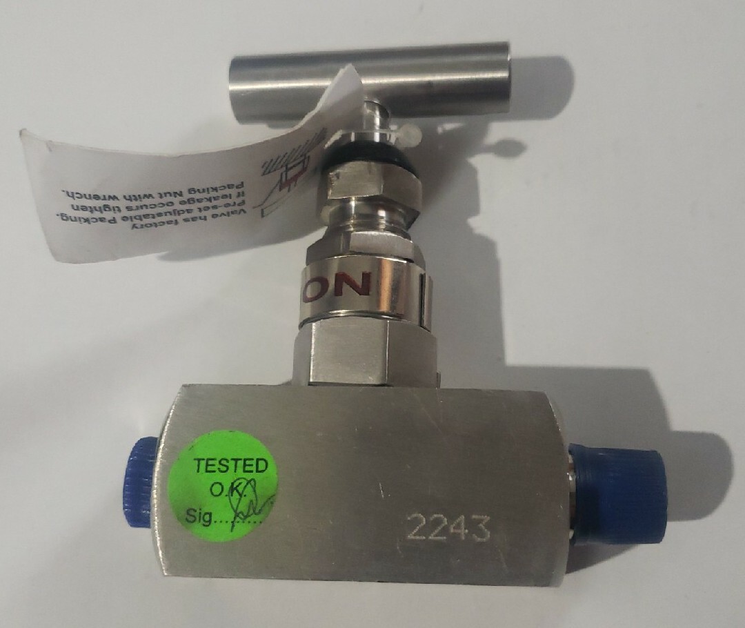Belgas – Needle Valve – VHS-MFG-14 – PR.Rt 10,000 PSI @ 200°F – SS316 – 1/4″
