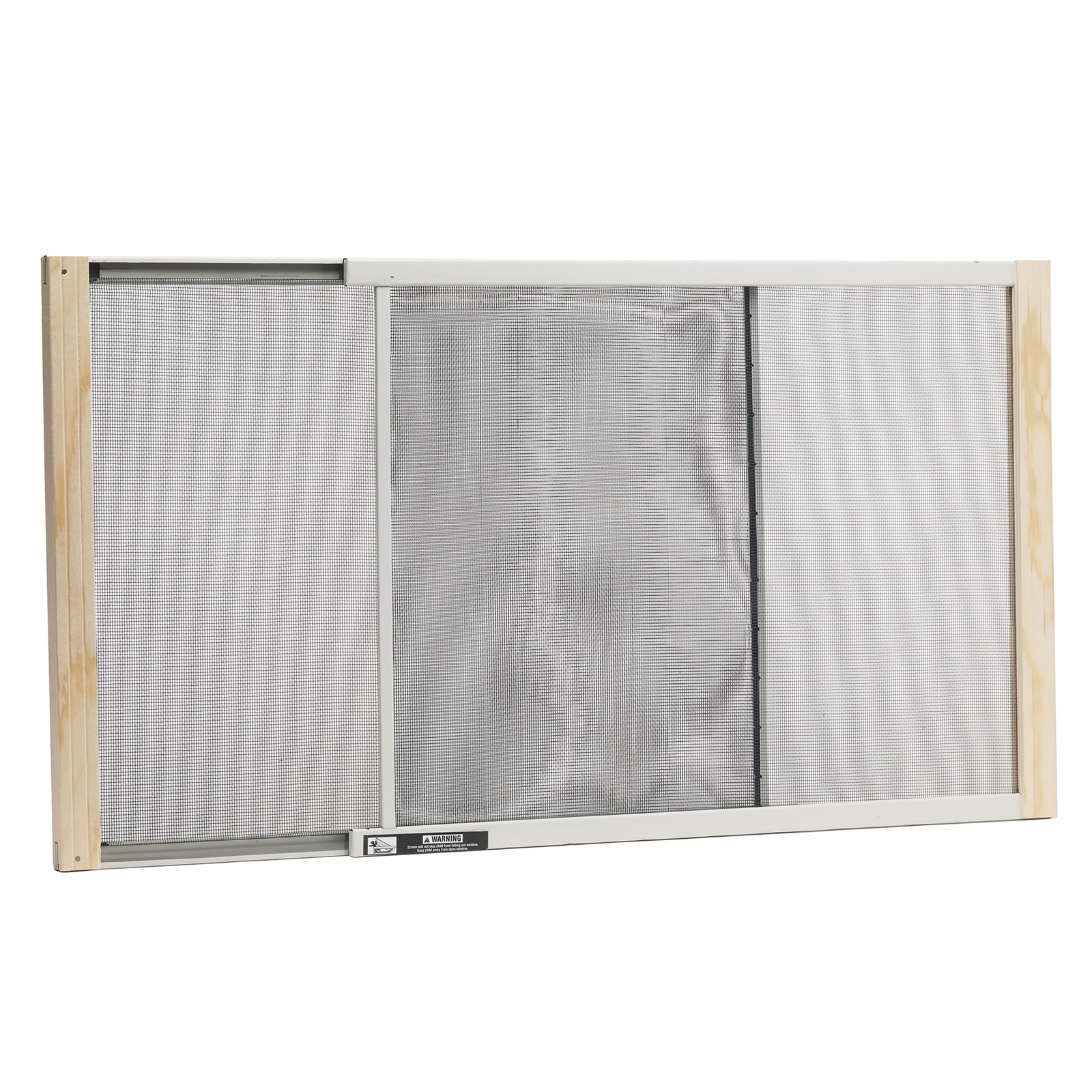 Frost King Adjustable Window Screen 15″ High with Wood Frame, Fits 21 – 37″ Wide