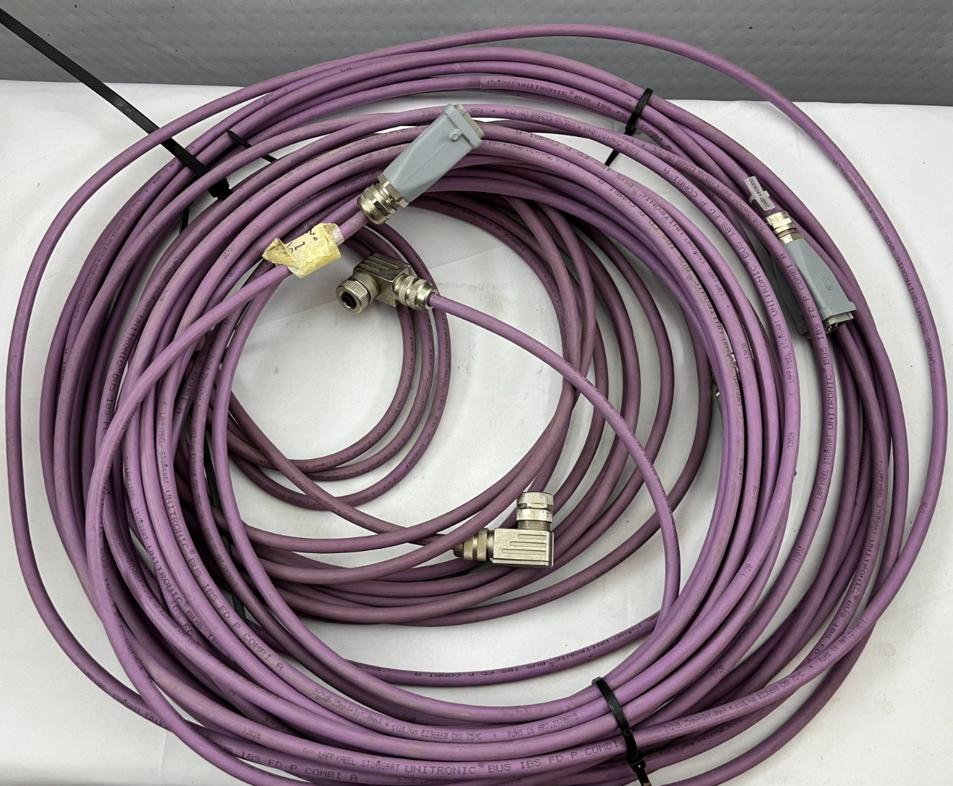 Lapp Kabel UNITRONIC BUS IBS FD P COMBI A Profibus Fieldbus Cable Bundle Used