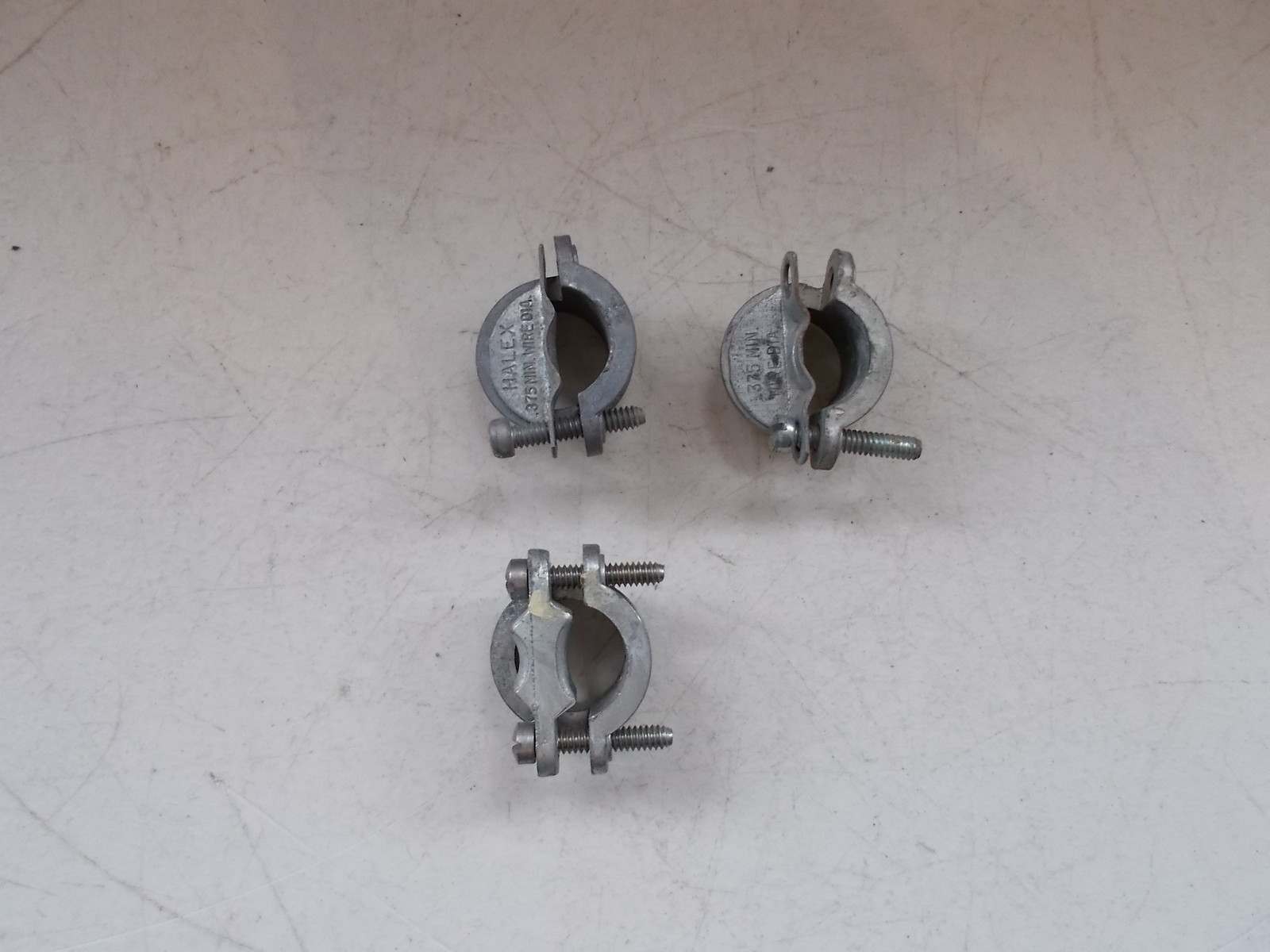 Halex 104 Cable Clamp Connectors, lot of 3 *FREE SHIPPING*