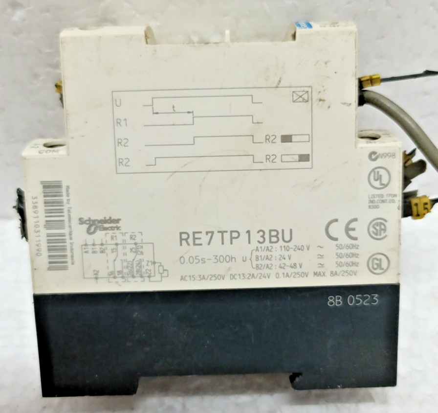 Telemecanique RE7TP13BU Schneider RE7TP13BU Used Free Shipping
