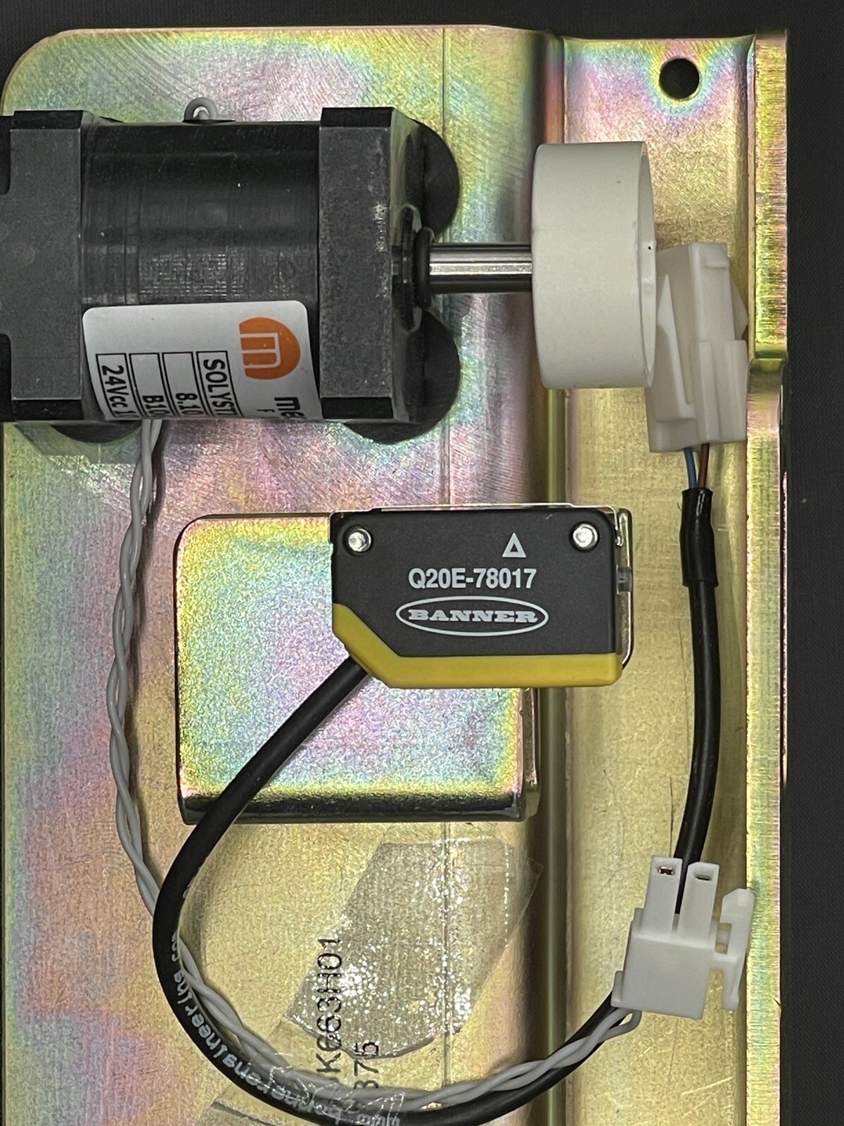 Mecalectro Solystic 333 216/02 B106194 Solenoid w/ Banner- NEW