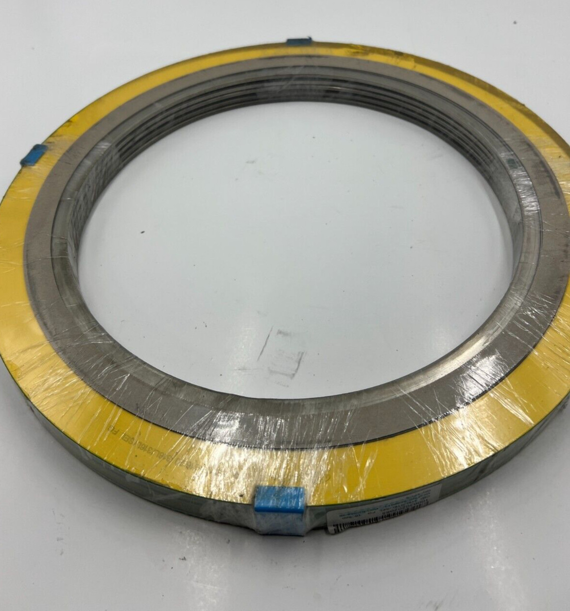 (QTY 5) Flexitallic 100030202085 Spiral Wound Gasket 10″ 300 Yellow 316L/316L/FG
