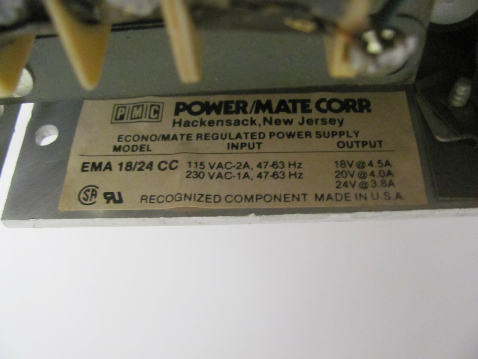 Power/mate EMA 18/24 CC