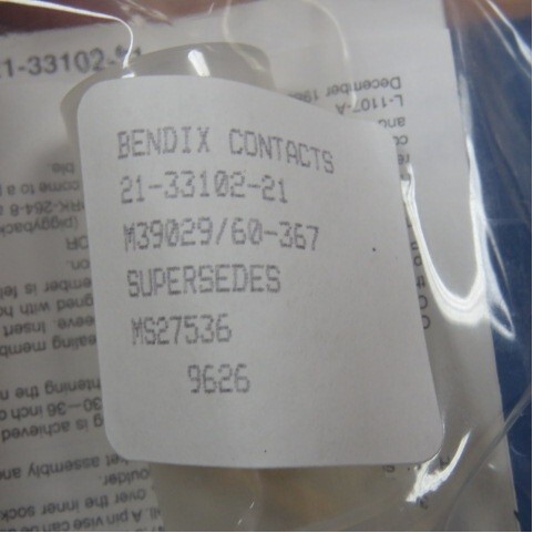 AMPHENOL AEROSPACE MS27467T25B46P Qty of 1 per Lot 46 (44 + 2 Coax) Position