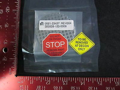 Applied Materials (AMAT) 0021-23437 Perforated Viewport BEZEL, Producer E