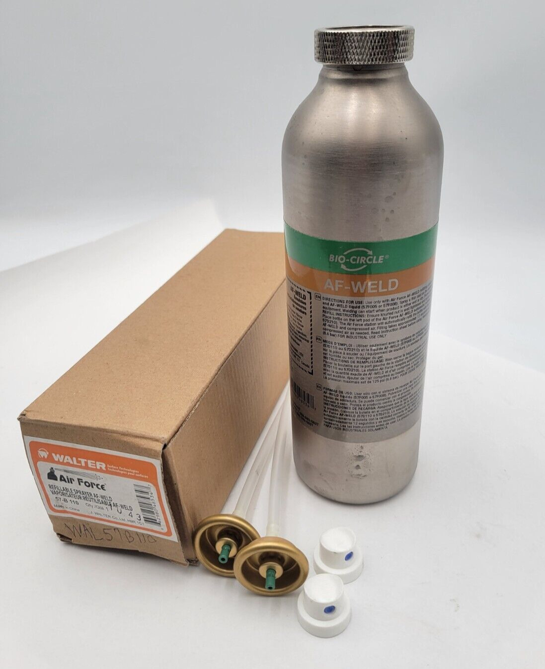 Walter Air Force 57-B 110 Refillable Sprayer Weld-Spatter Release Emulsion 300ml