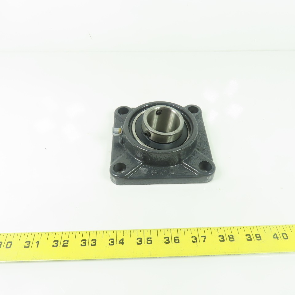 WJB F207 4-Bolt Flange Mount Ball Bearing 1-7/16″ Bore