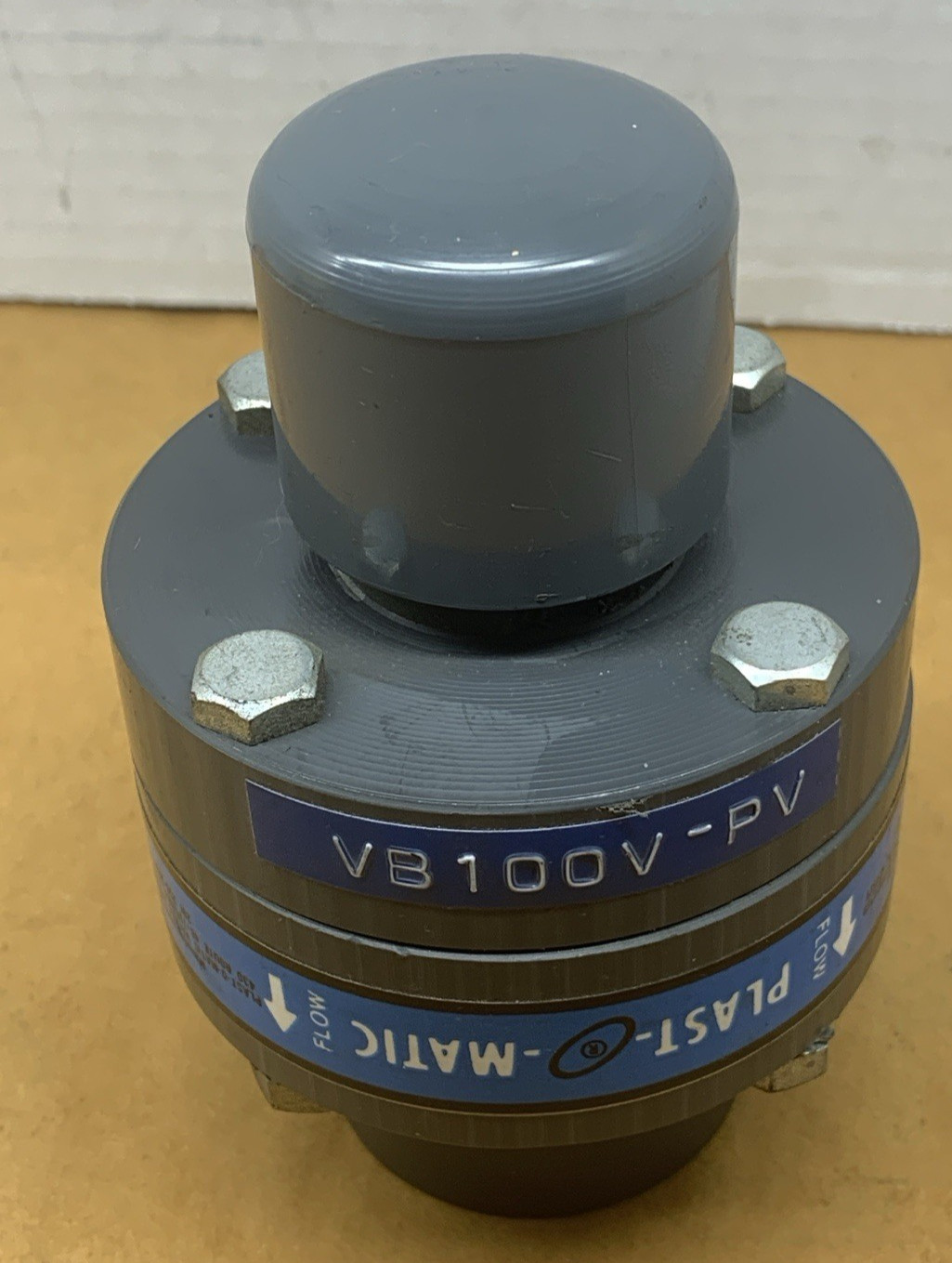 PLAST-O-MATIC VB100V-PV VACUUM BREAKER 1″ **NEW**