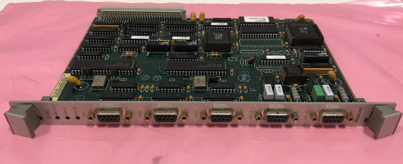 MODICON VME MVME PCB AS-S963-001 REV A S963-004 77 BOARD