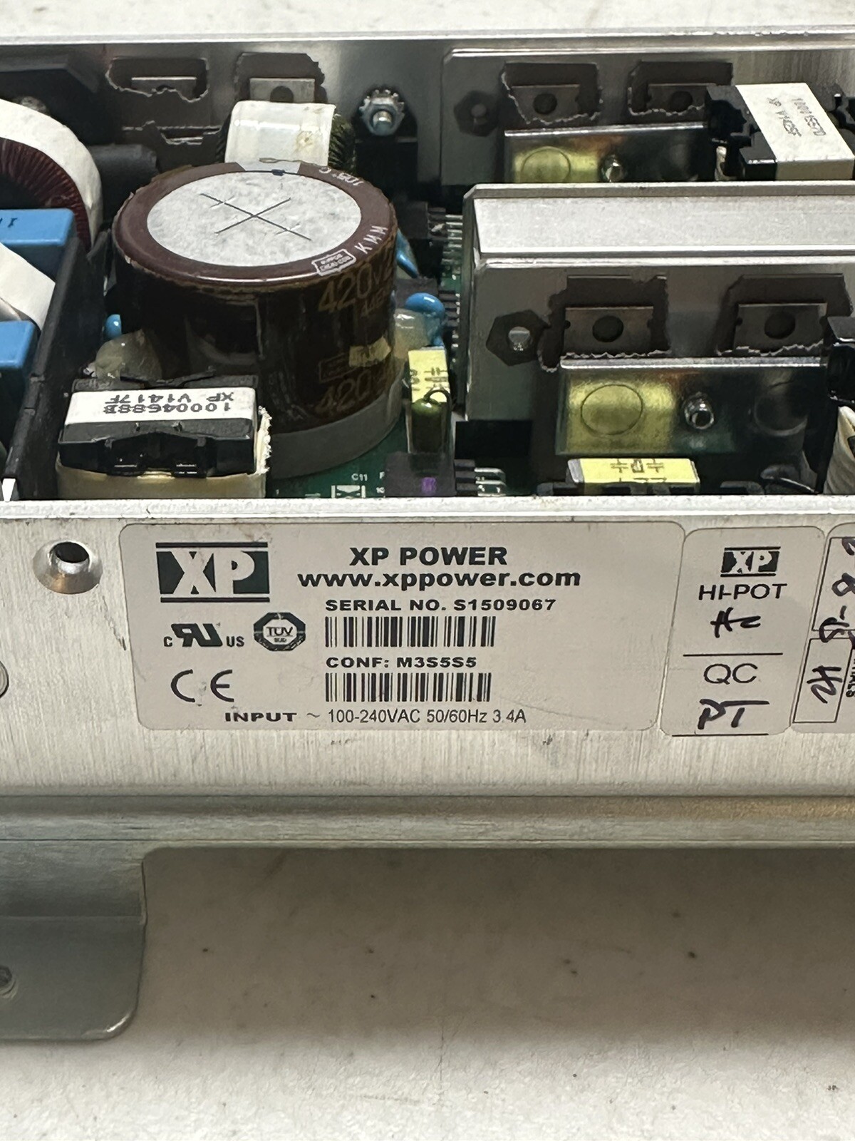 Lumenis Inc. GA-0006700 XP POWER SUPPLY M3S5S5 10002391 UNTESTED