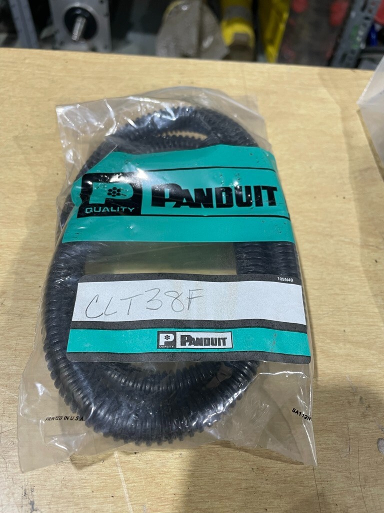 LOT OF 5 PANDUIT TUBING PIECES CLT38F CLT50F-SS CLT75F CLT100F CLT25F W23