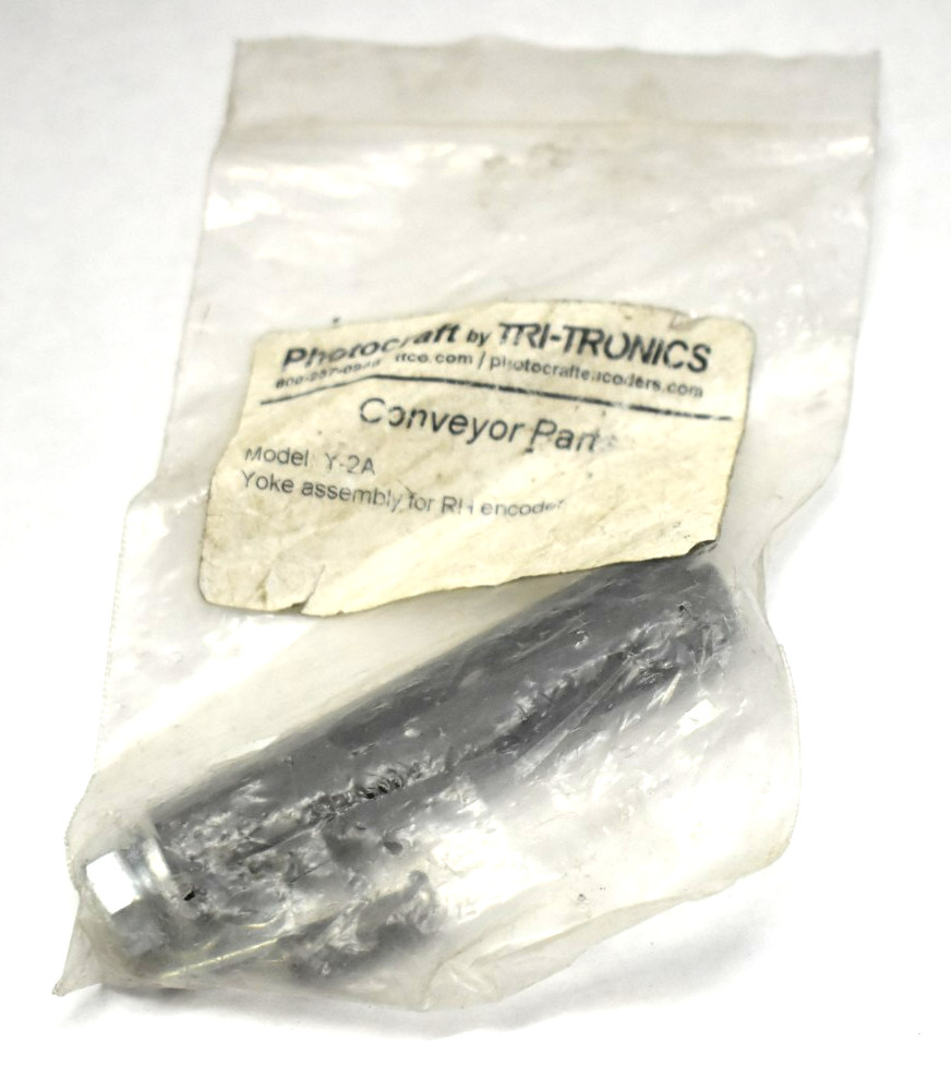 Tri-Tronics Photocraft Conveyor Part Yooke Assembly For RH Encoder Y-2A 3/8″-16
