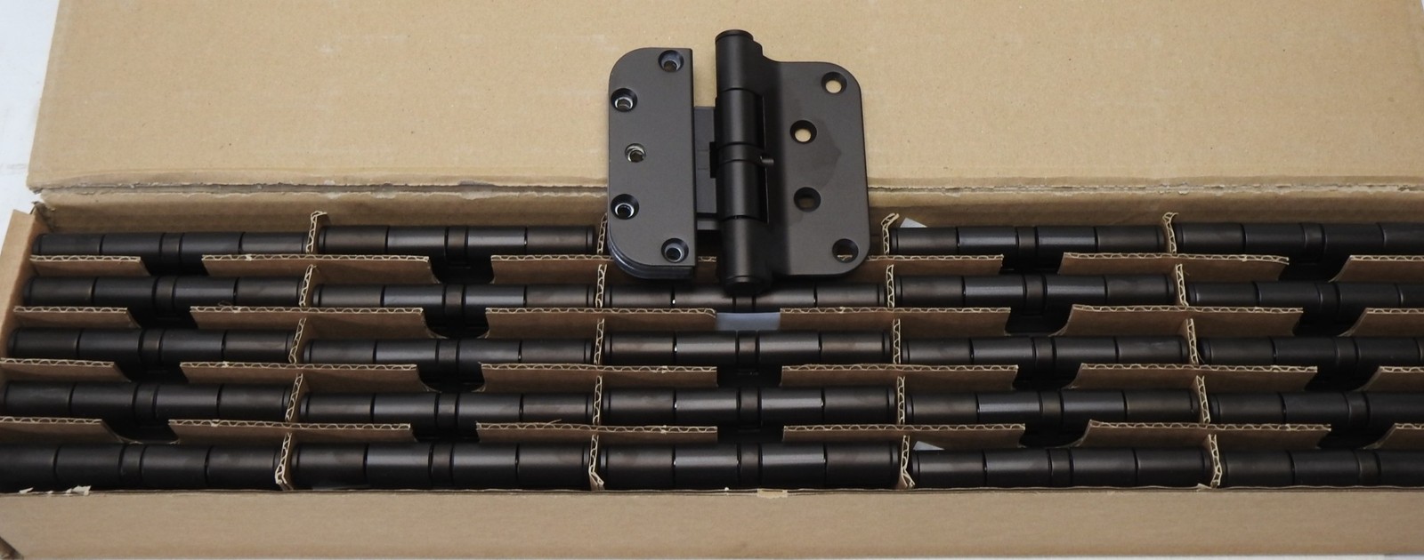 HOPPE F5-2 Aluminum Matt Dark Bronze Effect Adjustable Hinge (25/Box) – NEW!