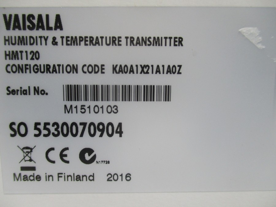 VAISALA HMT120 KA0A1X21A1A0Z NSMP