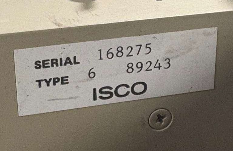 ISCO UA-5 Absorbance/Fluorescence Detector w/ Type 6 Optical Unit Part 89243