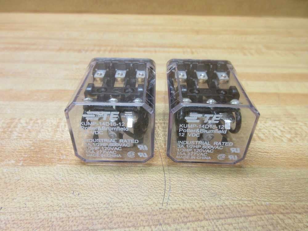 TE Connectivity KUMP-14D18-12 AMP Relay KUMP14D1812
