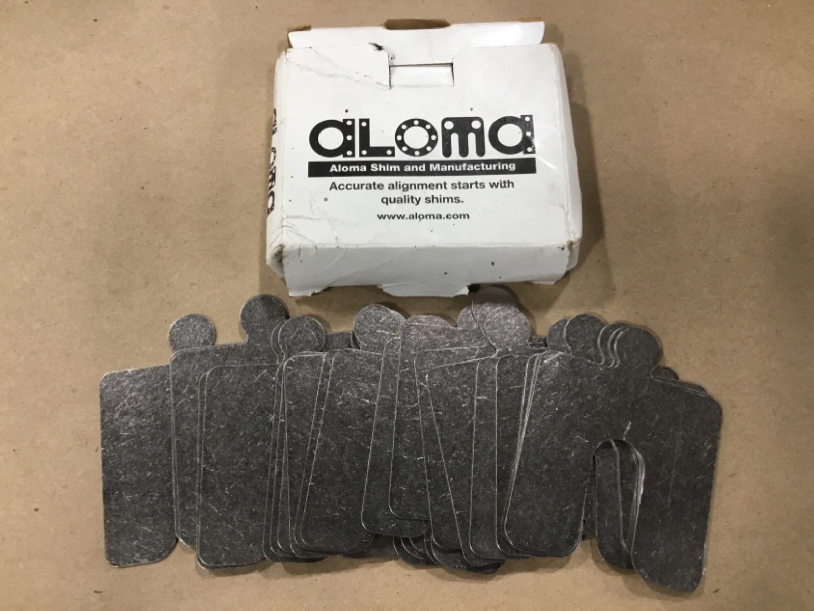 Box Of 20 Aloma Quality Shims Size BB .031 .787mm #22C36D72PR5