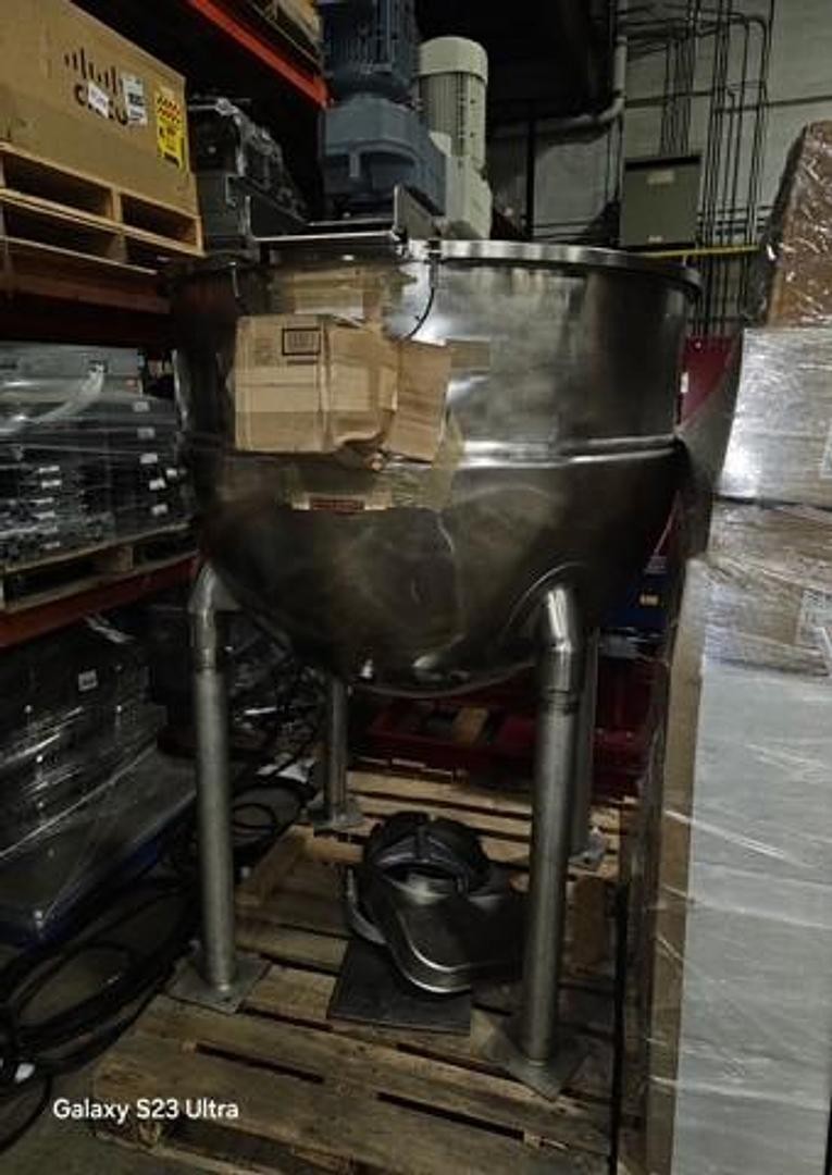 Groen N250 SP Jacketed Stainless Steel Kettle W/ Agitator