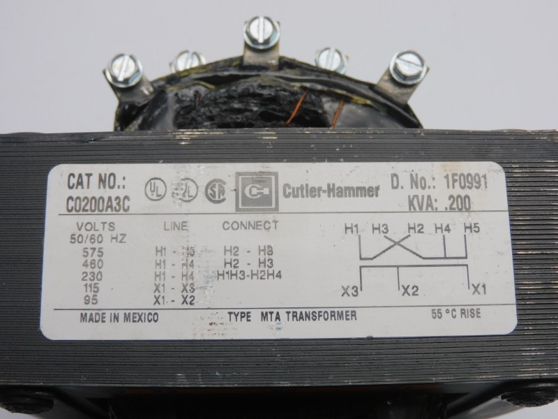 CUTLER HAMMER C0200A3C 575V NSNP