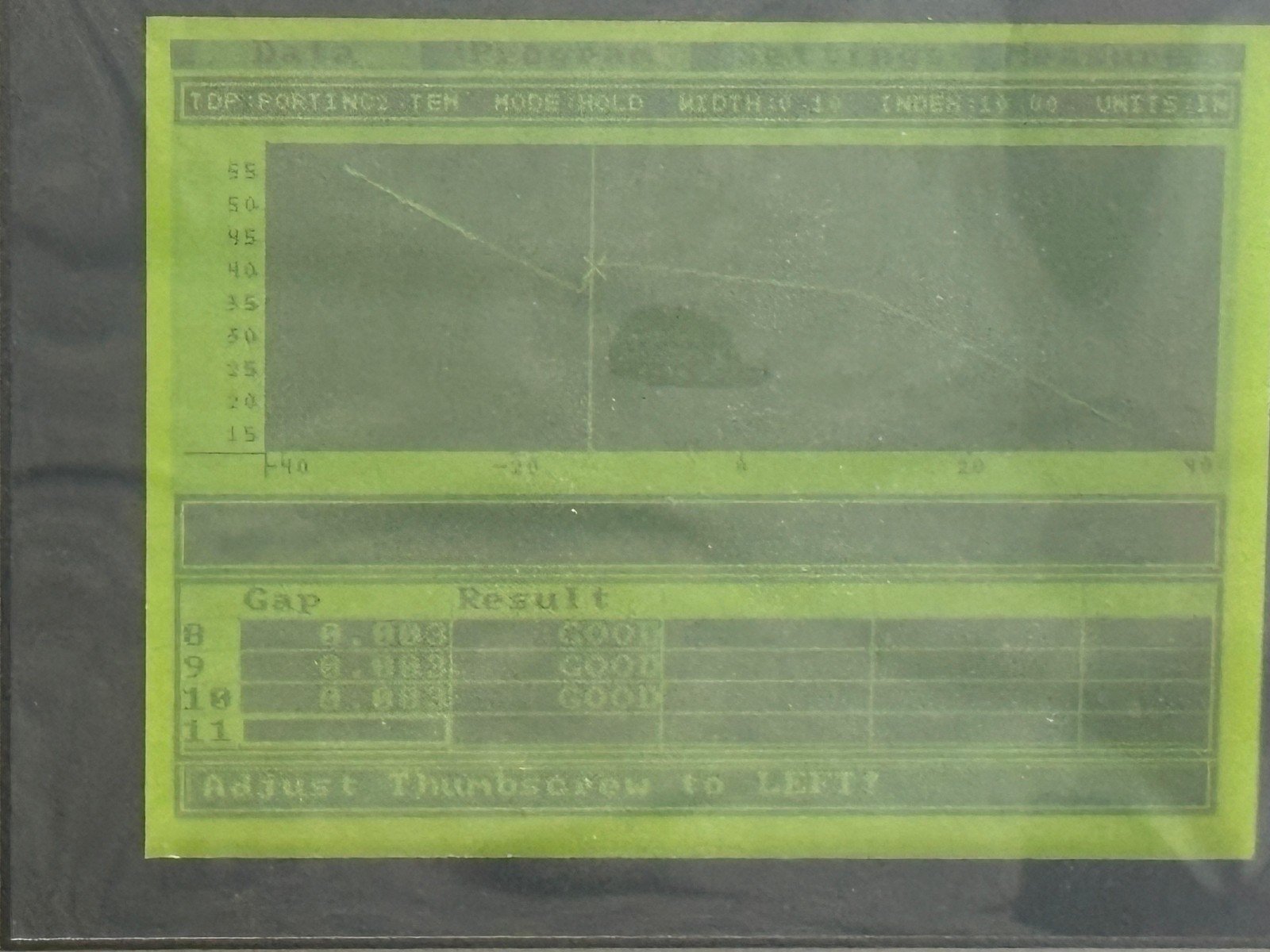 Lasergauge 1000-B2 Laser Profile Measurement System Optical Metrology***TESTED**