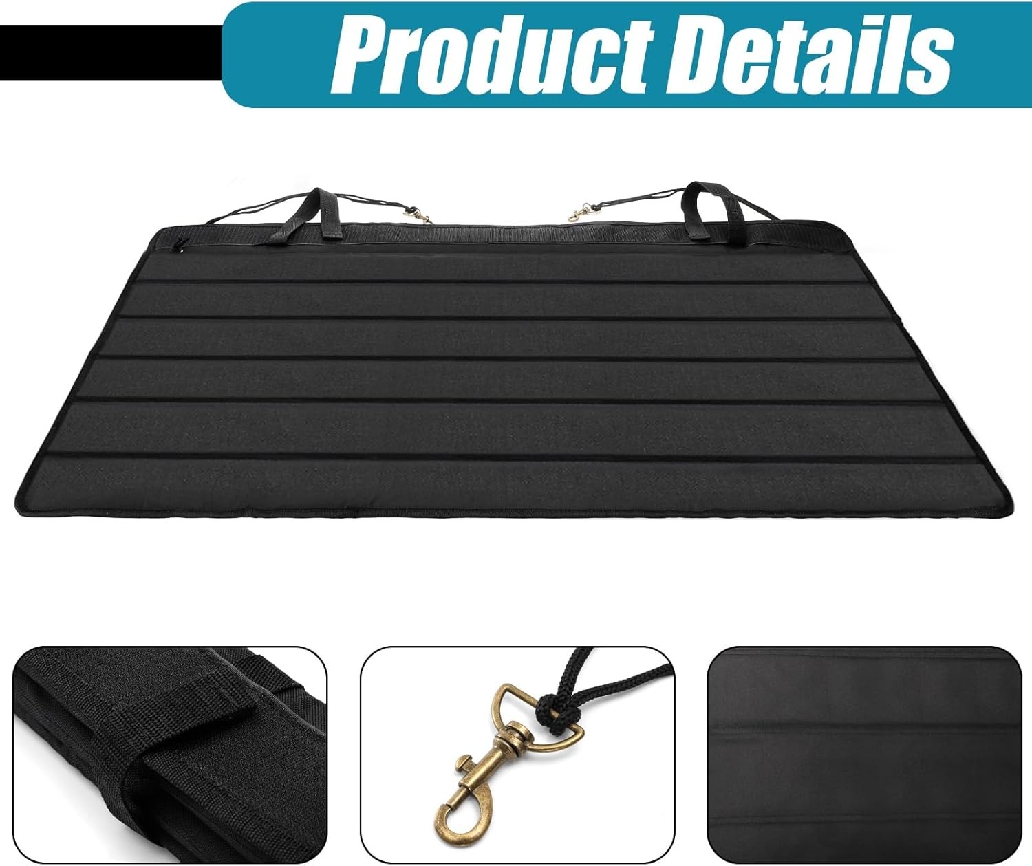 Large Bumper Guard for Cars, 37 x 25 in Car Rear Bumper Protector, Foldable U…