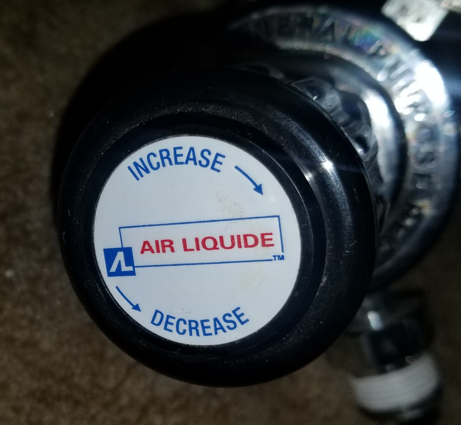 LIQUIDE General Purpose Compressed Gas Air Regulator With Gages GPT270-125-4F-4F