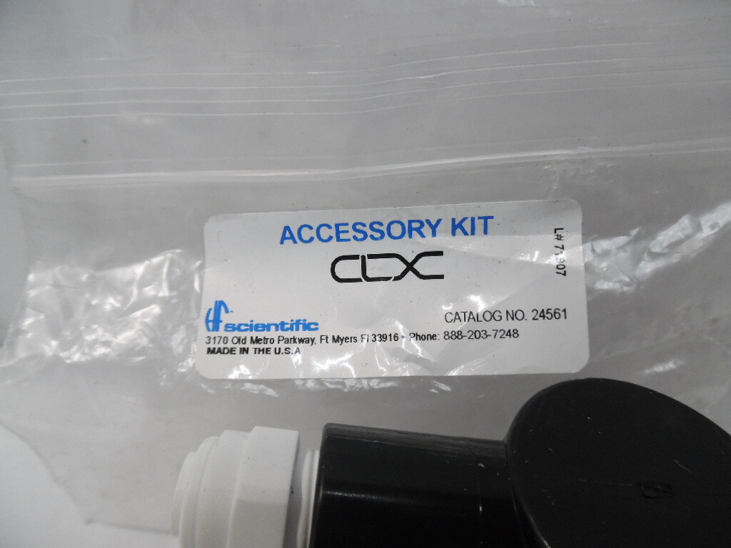 CLX Accessory kit – t-strainer, ferrite, fittings, tubing polypro, screen #24561