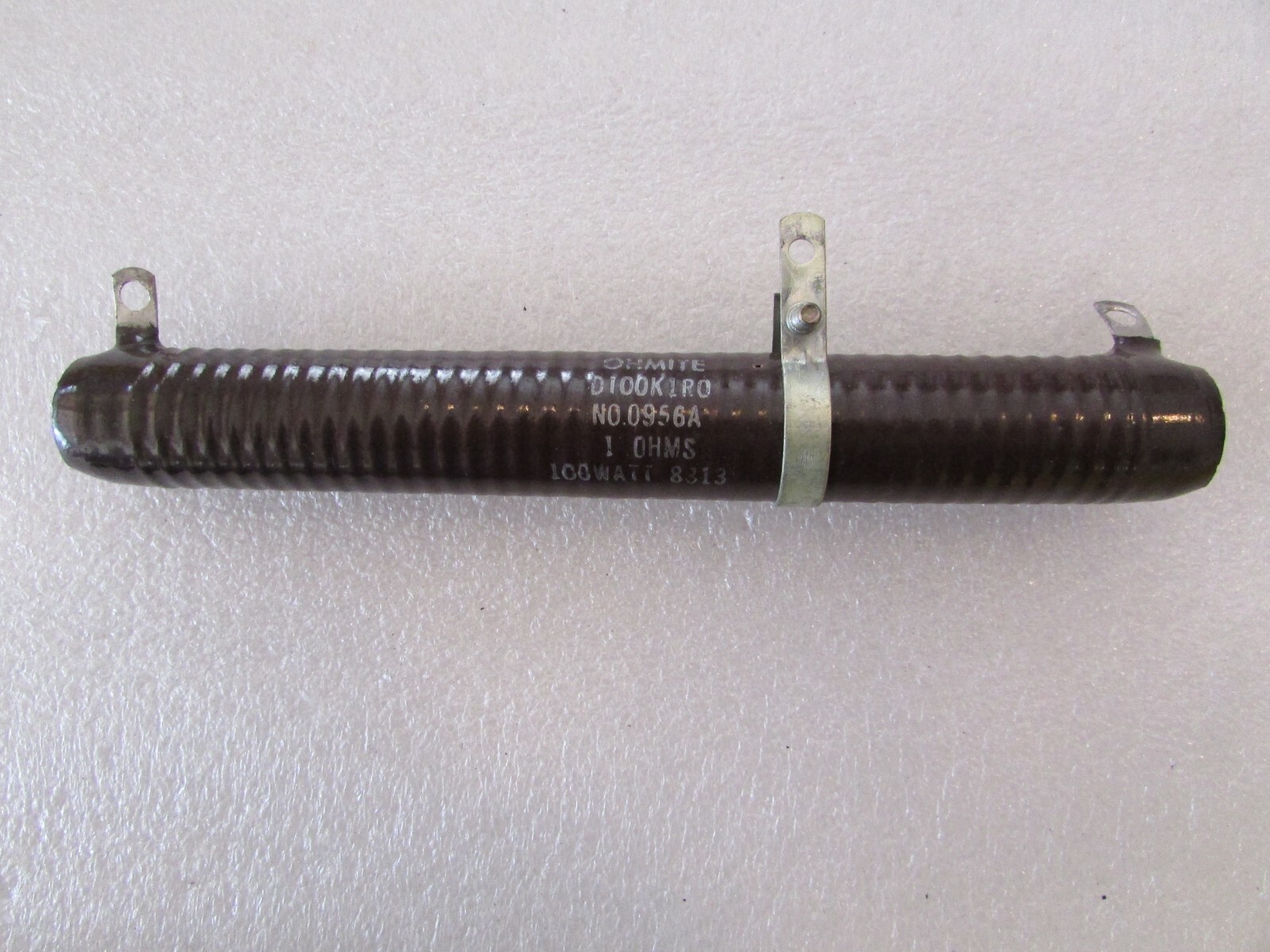 NEW Ohmite D100K1R0 100 Ohm Resistor *FREE SHIPPING*