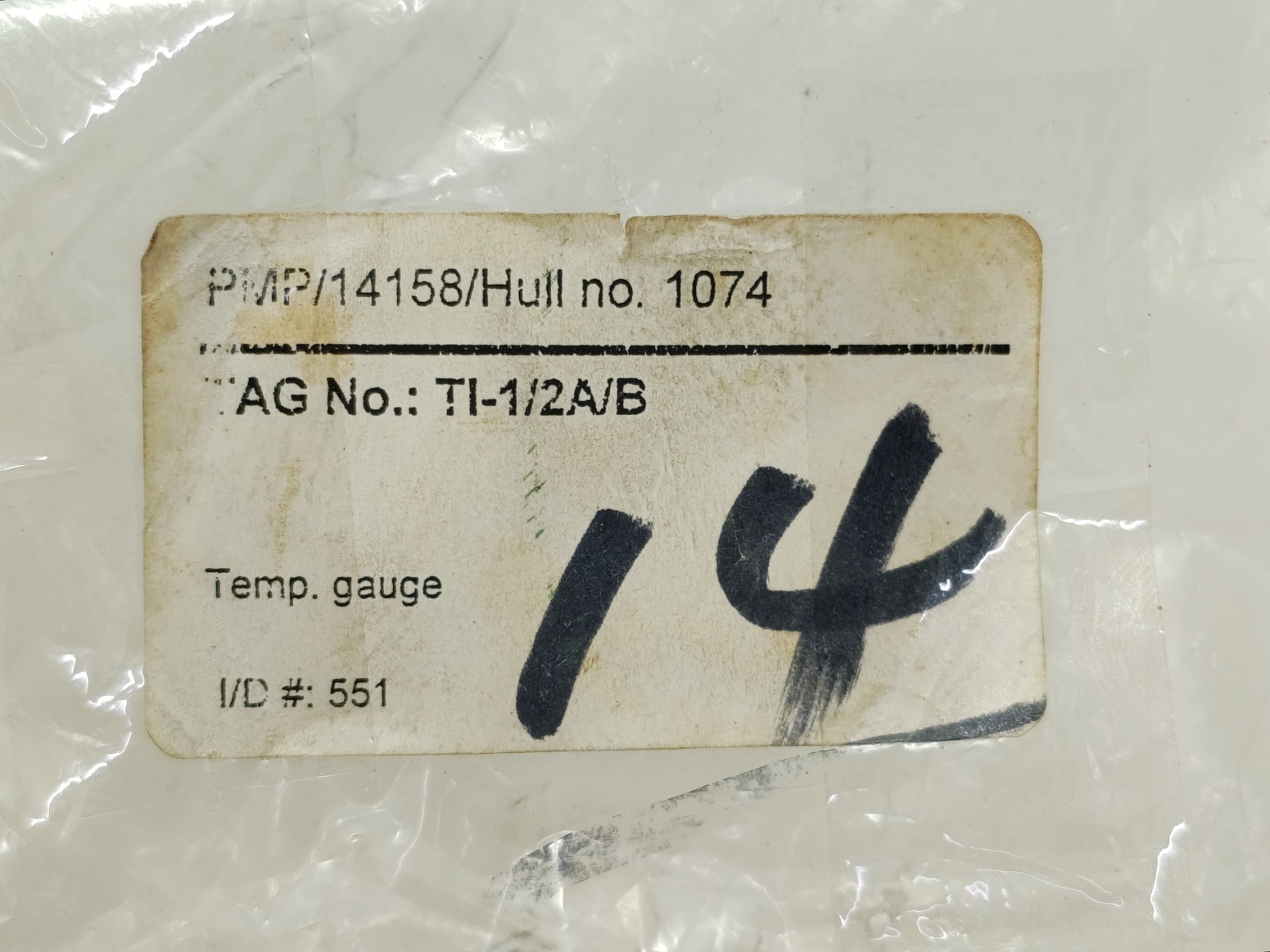 NEW Bimetallic Temperature Gauge 0-100C 4″ Dial 1/2″ NPT N2GN2G000400 Marine Ind