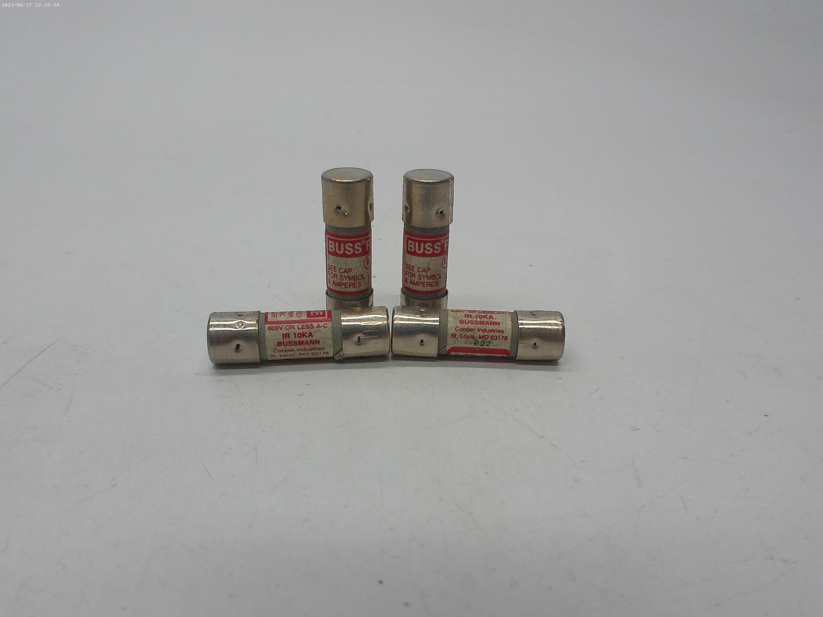 BUSSMANN BBS-4 FUSE LOT OF 4 NSNP
