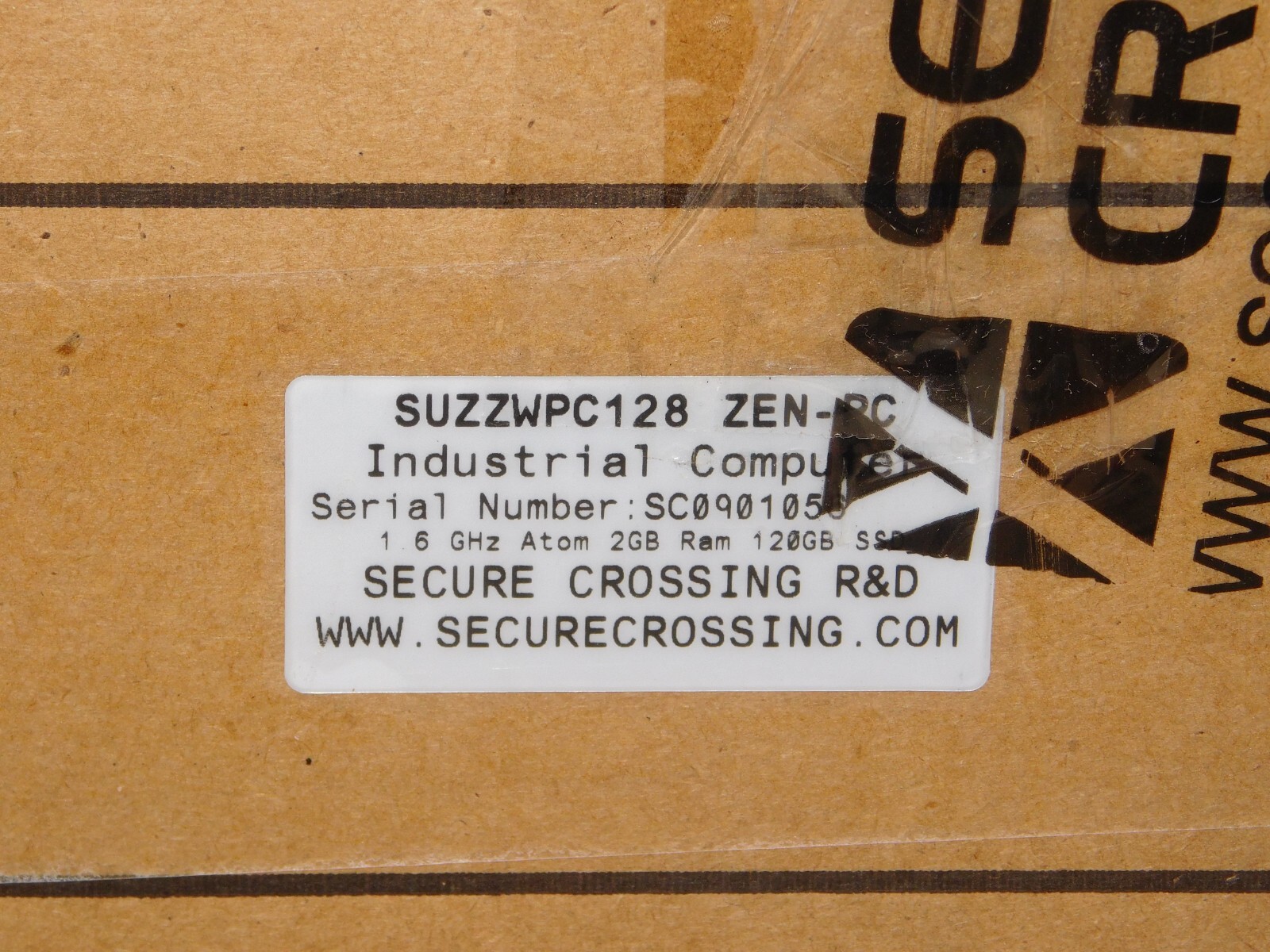 Secure Crossing SUZZWPC128 Zenwall 10 ACM Industrial Computer PC Module Unit
