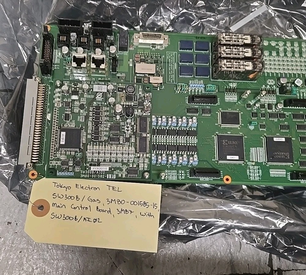 Tokyo Electron TEL SW300B/GAS 3m80-001585-15 Main Control Board 3M87