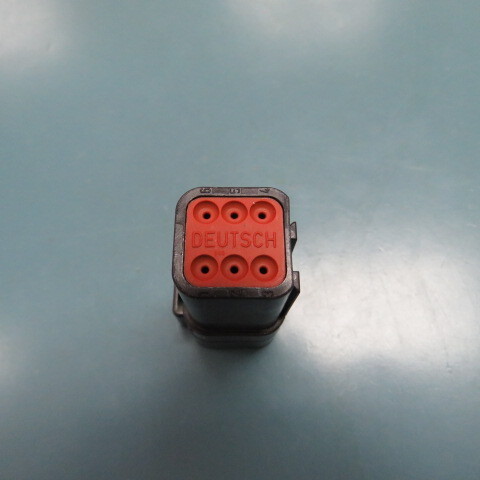 TE / DEUTSCH DT04-6P-E004 Qty of 5 per Lot 6 position Rectangular Connectors