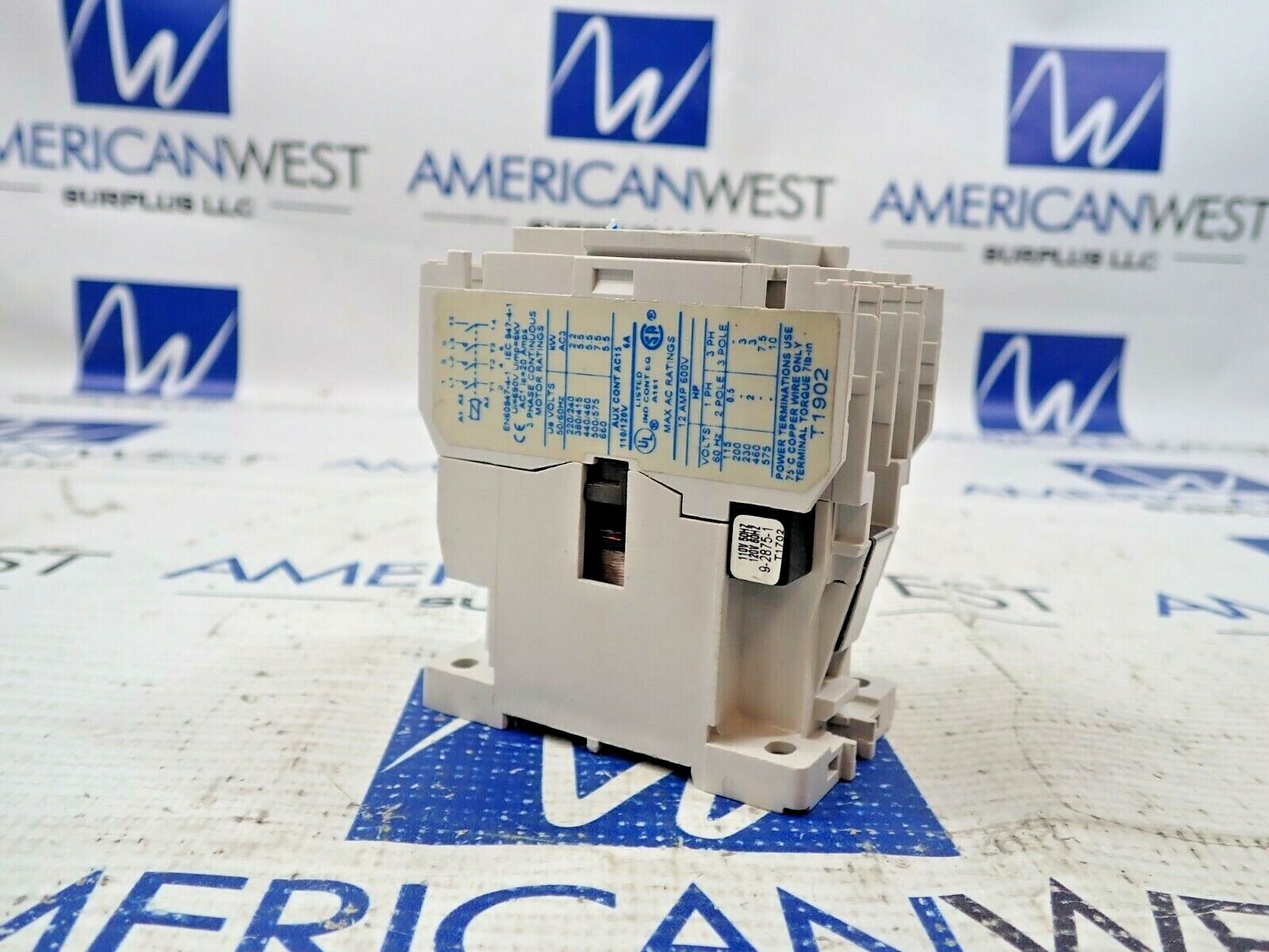 Cutler Hammer AE16CNS0 Contactor Series C1 110/120V coil