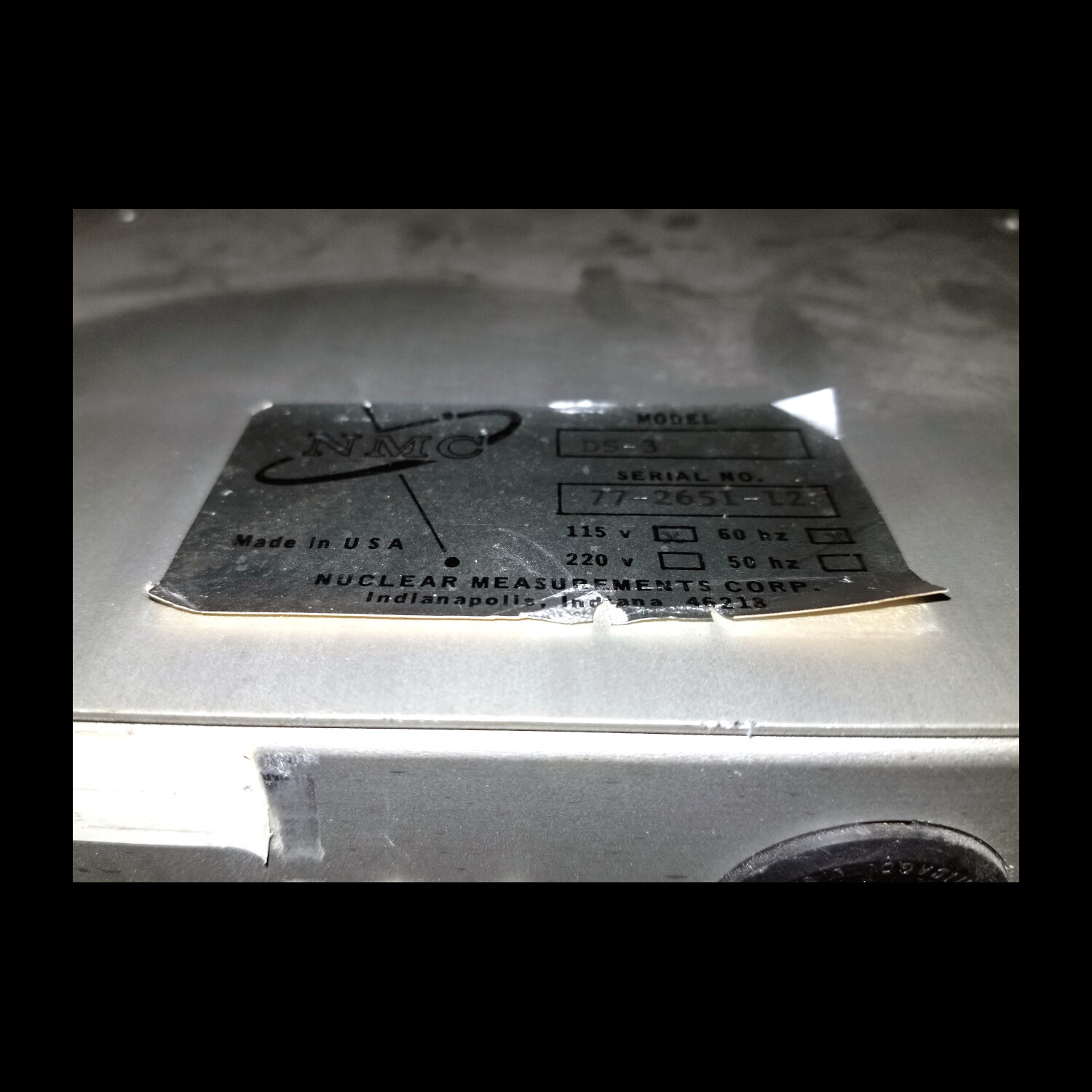 Nuclear Measurements Corp NMC DS-3 Decade Scaler #1