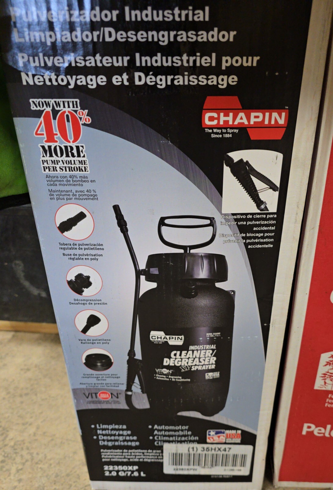 Chapin 22350 XP Pro 2-Gallon Industrial Cleaner/Degreaser Sprayer
